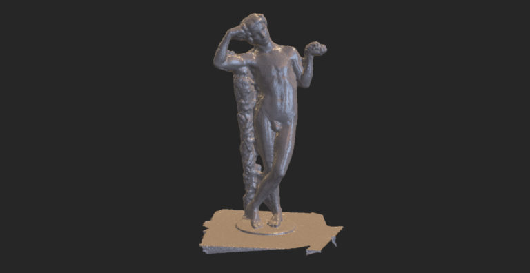 Statue inconnue – Musée des Beaux Arts