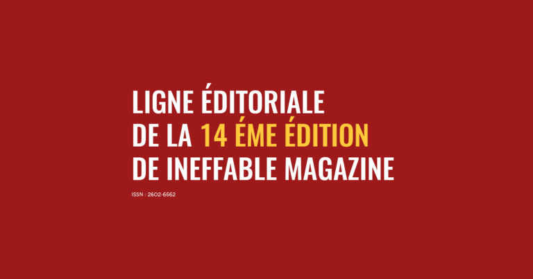 Ligne éditoriale 14 éme édition